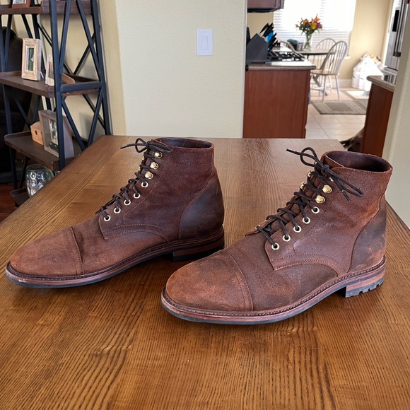 Parkhurst Footwear - The Richmond, rust waxy - men’s boot size 13 - Picture 8 of 8